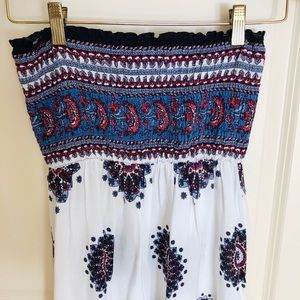 Strapless Maxi Dress